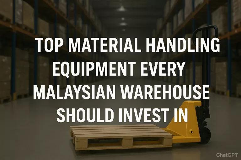 Top Material Handling Equipment Every Malaysian Warehouse Should Invest In