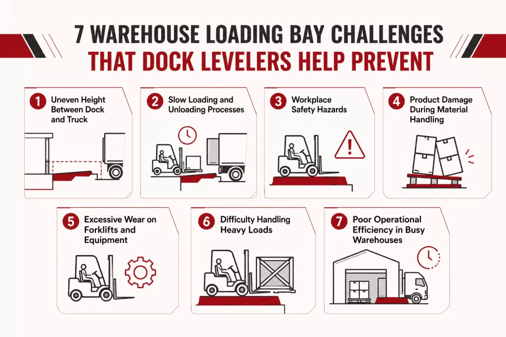 7 Warehouse Loading Bay Challenges That Dock Levelers Help Prevent
